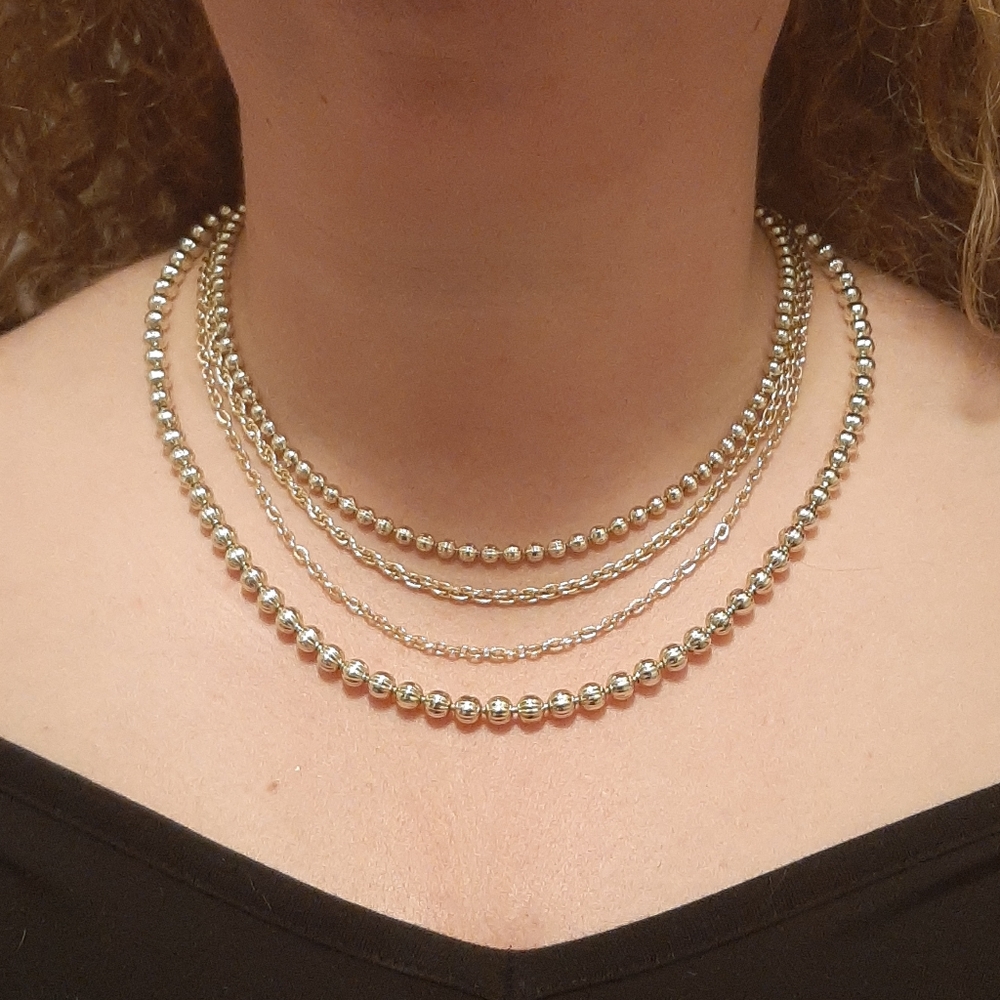 3/$20 - Vintage 4 Layer Necklace